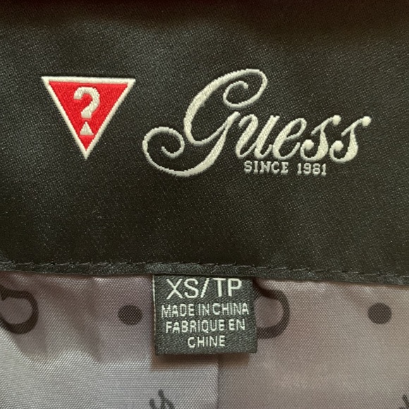 Guess tight fitted leather cropped jacket - Picture 4 of 5